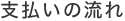 支払いの流れ